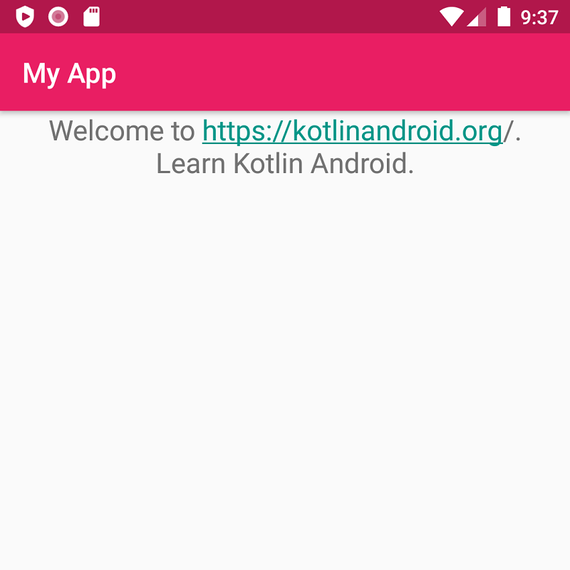 Android TextView - Convert URLs to Links