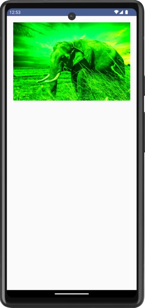 Android Jetpack Compose - Tint Image with Green color and Overlay blend mode