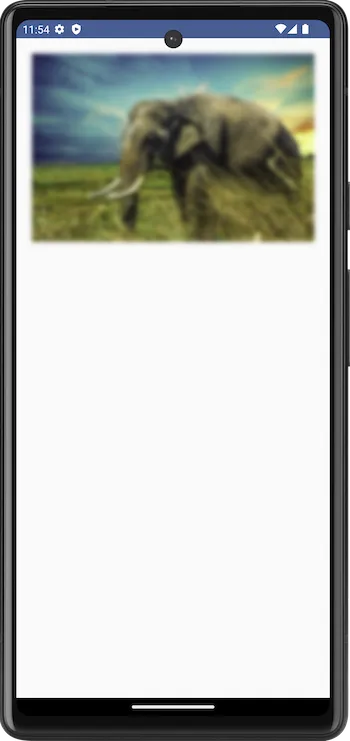Android Jetpack Compose - Blurred Image composable