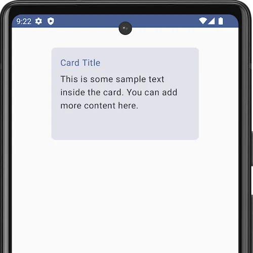 Set Width and Height for Card - Android Jetpack Compose