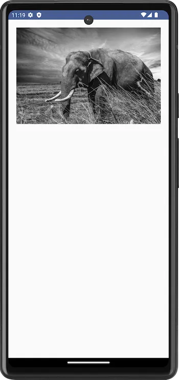 Android Jetpack Compose - Display Image as Grayscale